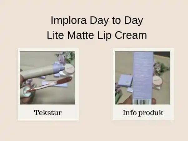 implora lite matte lip cream